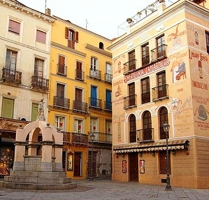 A view of La Marmora square in Iglesias