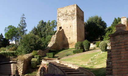 A view of the ancient Pisan walls in Iglesias