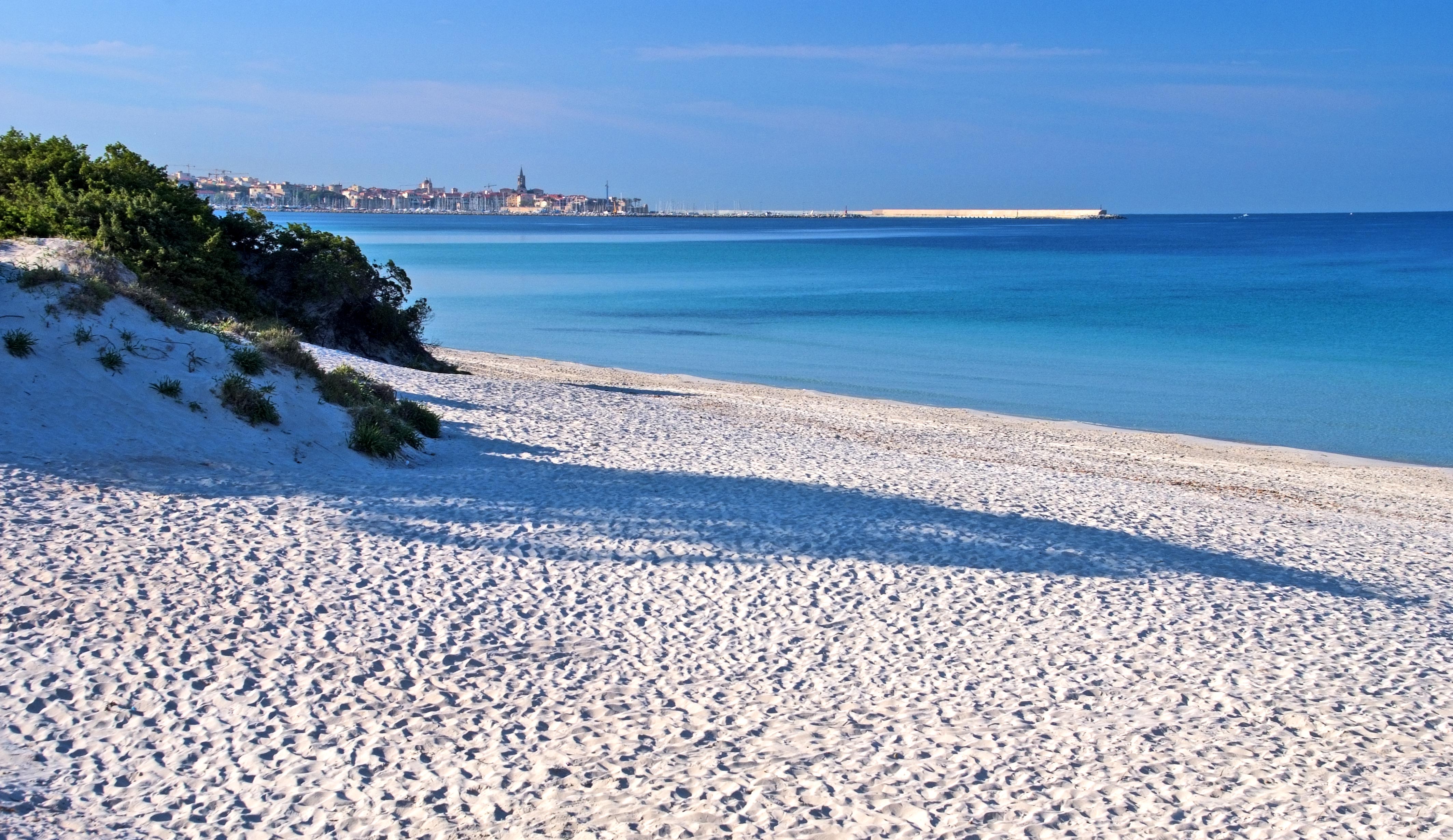 Alghero view from Maria Pia beach