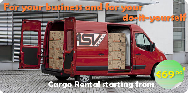 Cargo Rental starting 69€