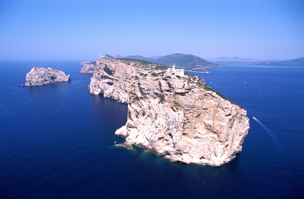 Capo Caccia from above